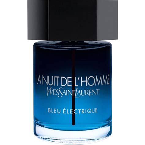 yves saint laurent bleu electrique.